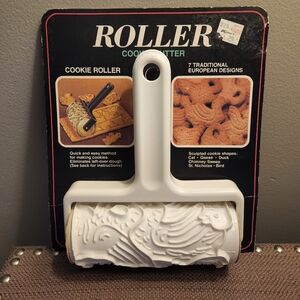 Hutzler Holiday Cookie Roller #65 1988 West Germany European Designs NEW